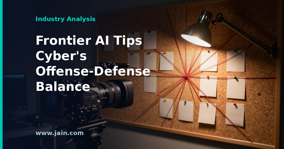 Frontier AI Is Tipping Cyber&rsquo;s Offense-Defense Balance