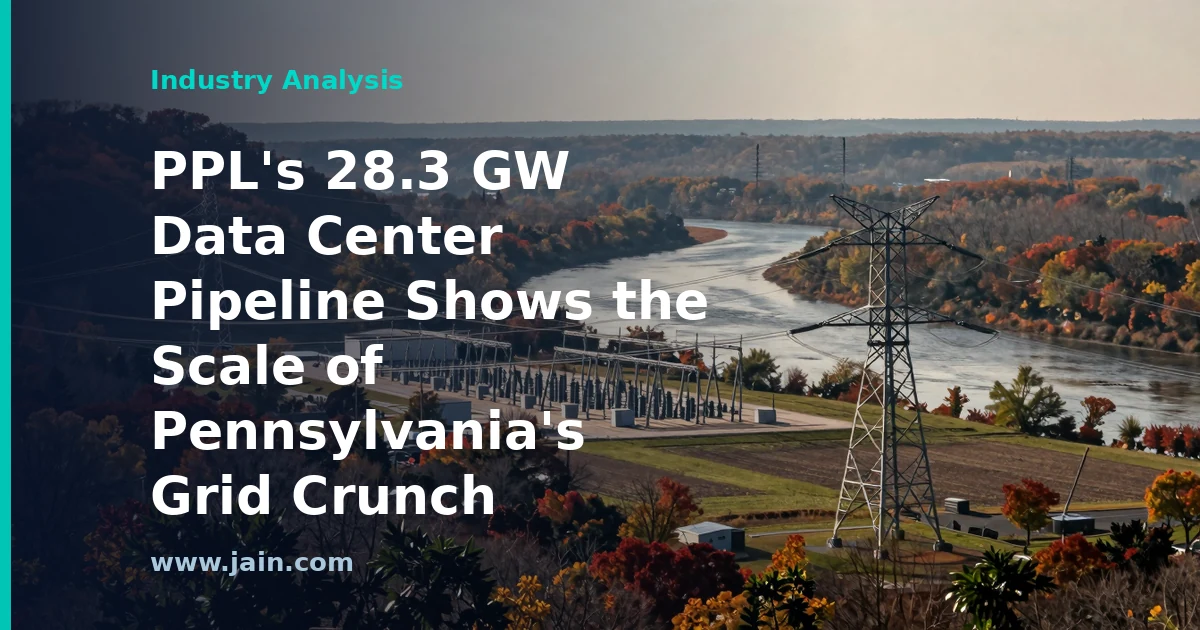 PPL&rsquo;s 28.3 GW Data Center Pipeline Shows the Scale of Pennsylvania&rsquo;s Grid Crunch