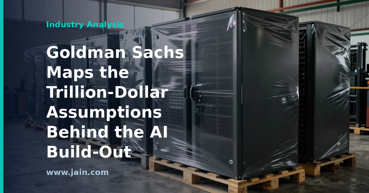 Goldman Sachs Maps the Trillion-Dollar Assumptions Behind the AI Build-Out
