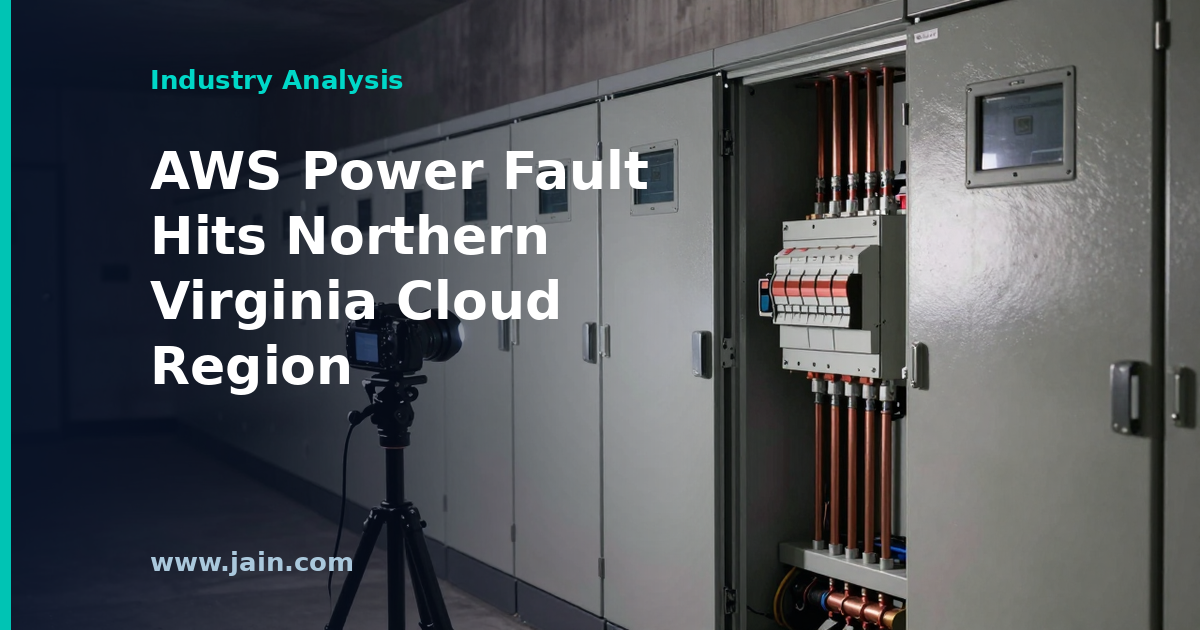 AWS Power Fault in Northern Virginia: A Limited Outage, A Systemic Warning