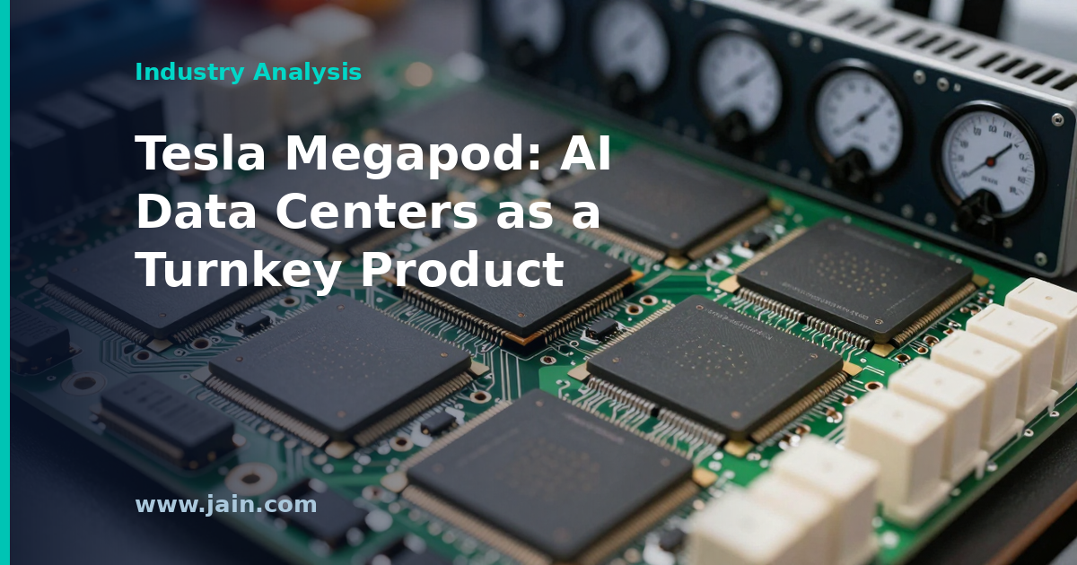 Tesla’s ‘Megapod’ Reportedly Turns AI Data Centers Into a Turnkey Product