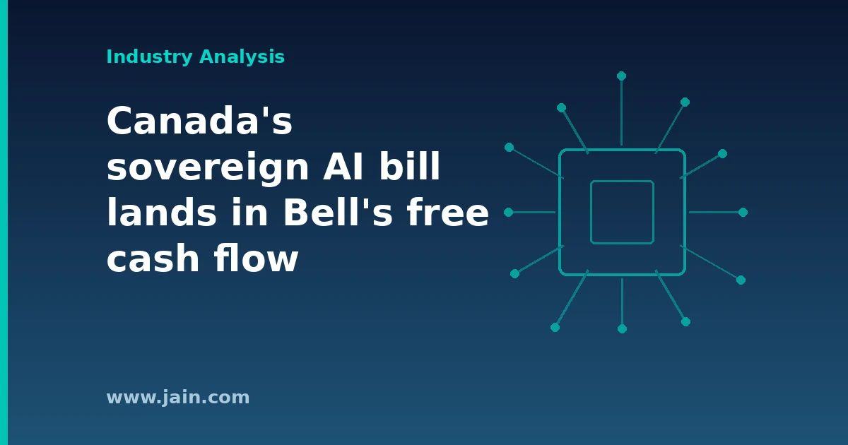 Bell AI Fabric 300 MW AI data center construction in Saskatchewan funded by BCE's $1.3 billion capex increase