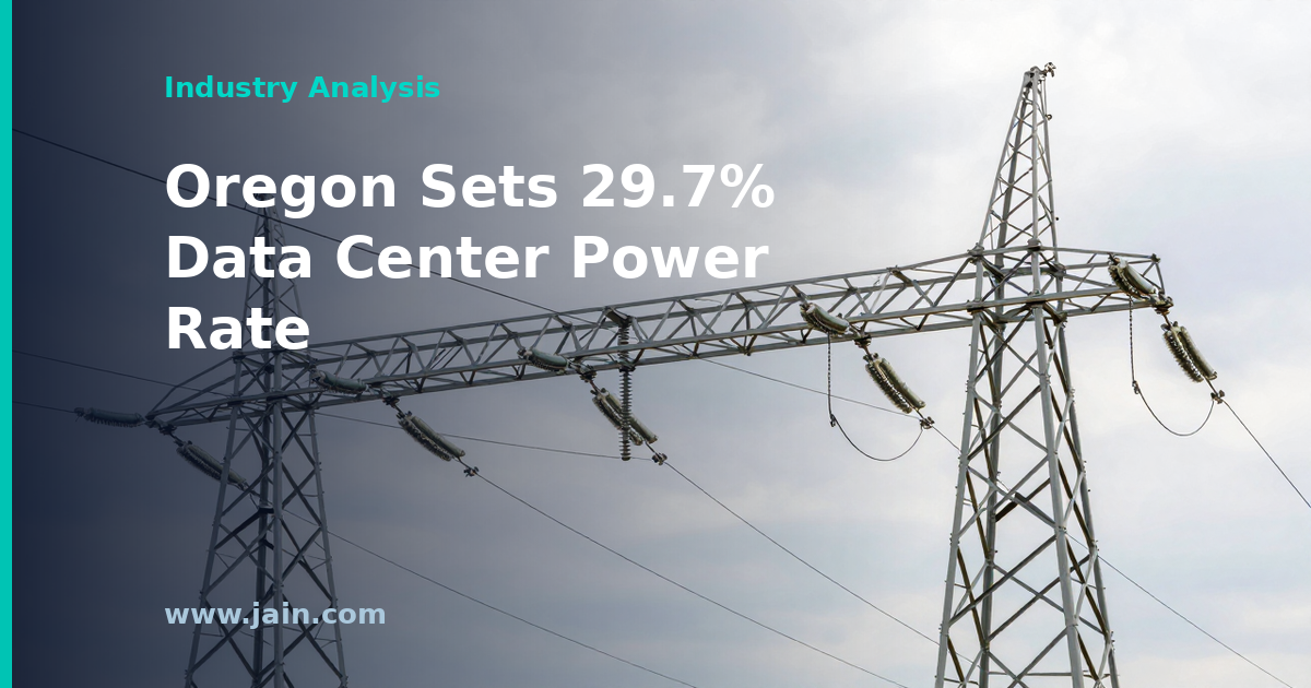 Oregon Approves PGE’s 29.7% Data Center Rate Hike Under Landmark POWER Act