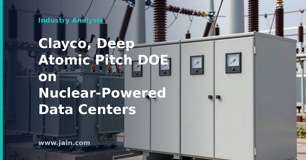 Clayco and Deep Atomic Team Up on DOE Nuclear-Powered Data Center Proposal