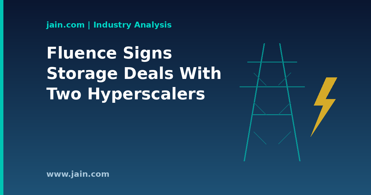 Fluence’s Hyperscaler Deals Signal Batteries Are Now Data Center Power Strategy