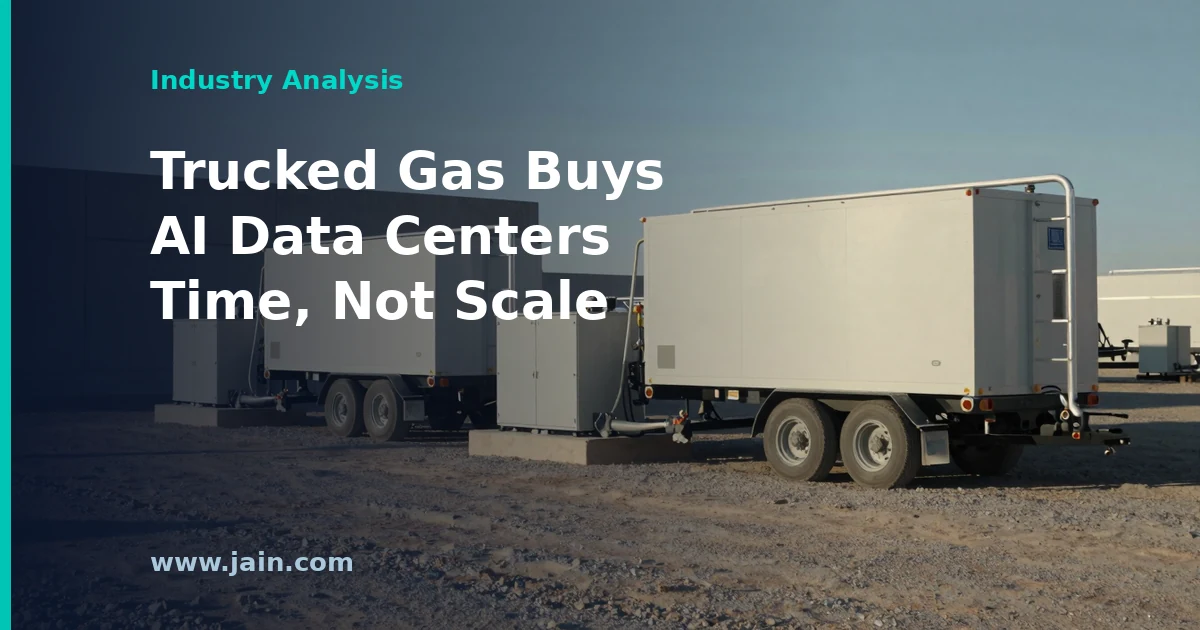 At 40 Minutes per Trailer, Oracle’s AI Gas Stopgap Has a Ceiling