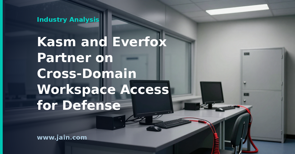 Kasm and Everfox Partner on Cross-Domain Workspace Access for Defense