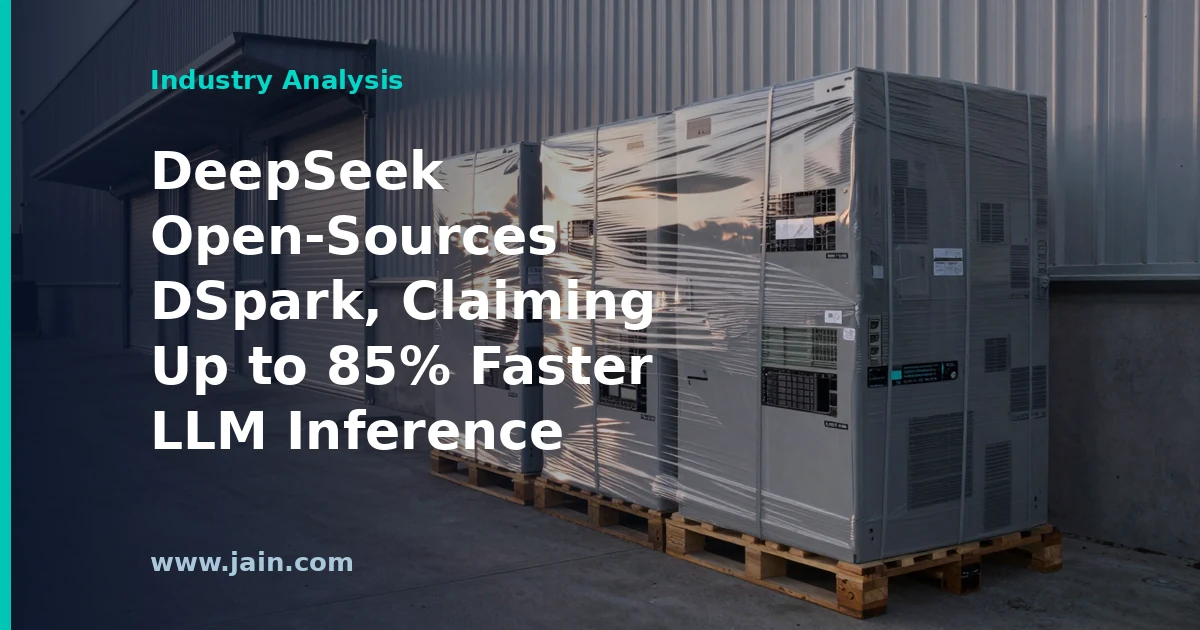 DeepSeek Open-Sources DSpark, Claiming Up to 85% Faster LLM Inference