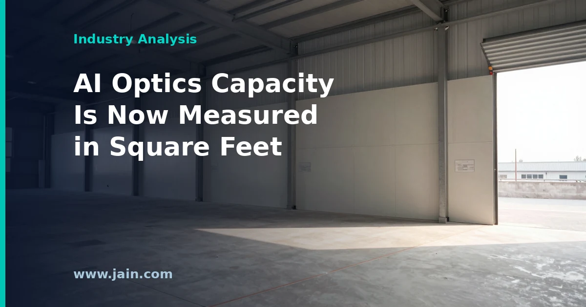 AOI’s 1.8M Sq Ft in Texas and 10 Years in Ningbo Make AI Optics a Floor-Space Bet