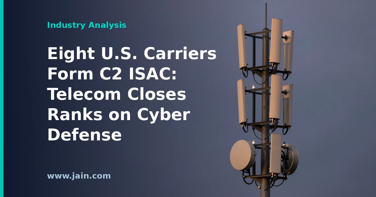 Eight U.S. Carriers Form C2 ISAC: Telecom Closes Ranks on Cyber Defense