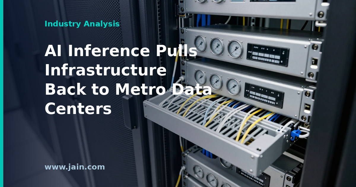 AI Inference Is Pulling Data Center Demand Back Into Metro Markets