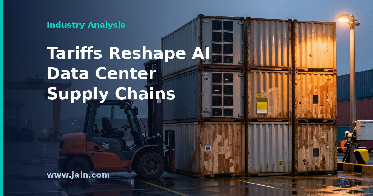 CSIS: Tariffs Reshape AI Data Center Supply Chains
