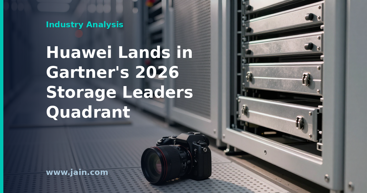 Huawei Named a Gartner Storage Leader: What It Signals