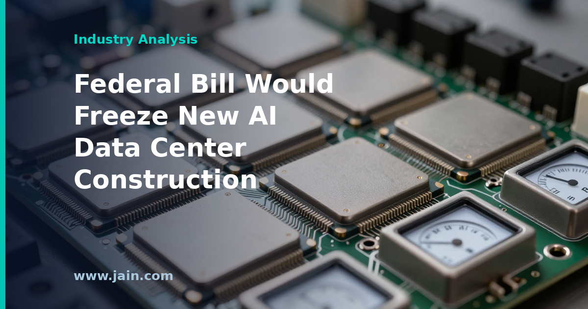 AI Data Center Moratorium Act: Ocasio-Cortez Targets the AI Build Boom