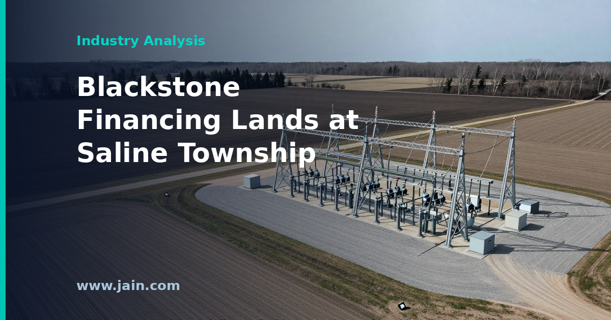 Blackstone Financing for Saline Township Data Center: Who Bears the Power Risk