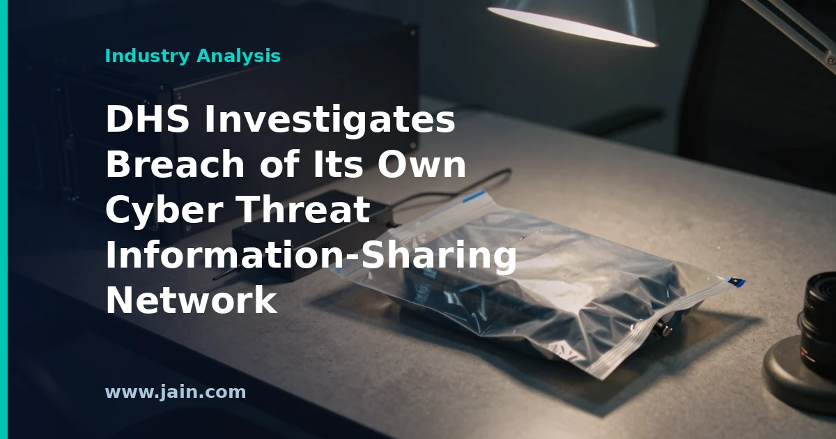 DHS Investigates Breach of Its Own Cyber Threat Information-Sharing Network