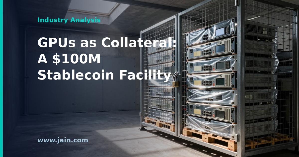 USD.AI&rsquo;s $100M Stablecoin Facility Turns GPUs Into Collateral