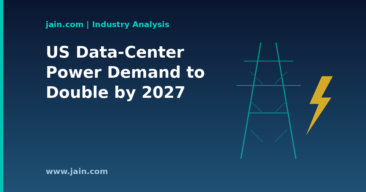 Goldman Sachs: US Data-Center Power Demand to Double by 2027