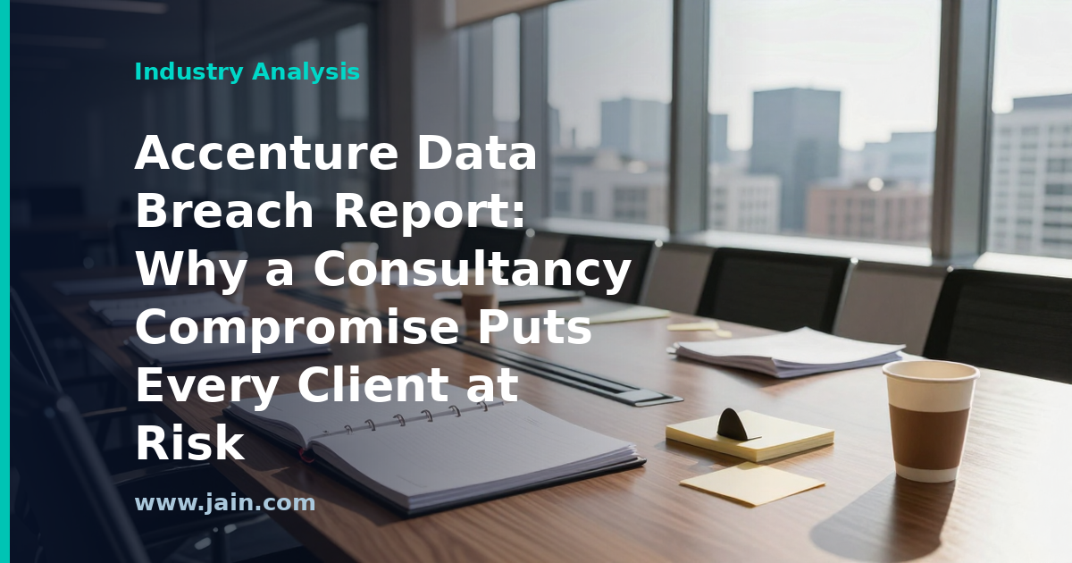 Accenture Data Breach Report: Why a Consultancy Compromise Puts Every Client at Risk