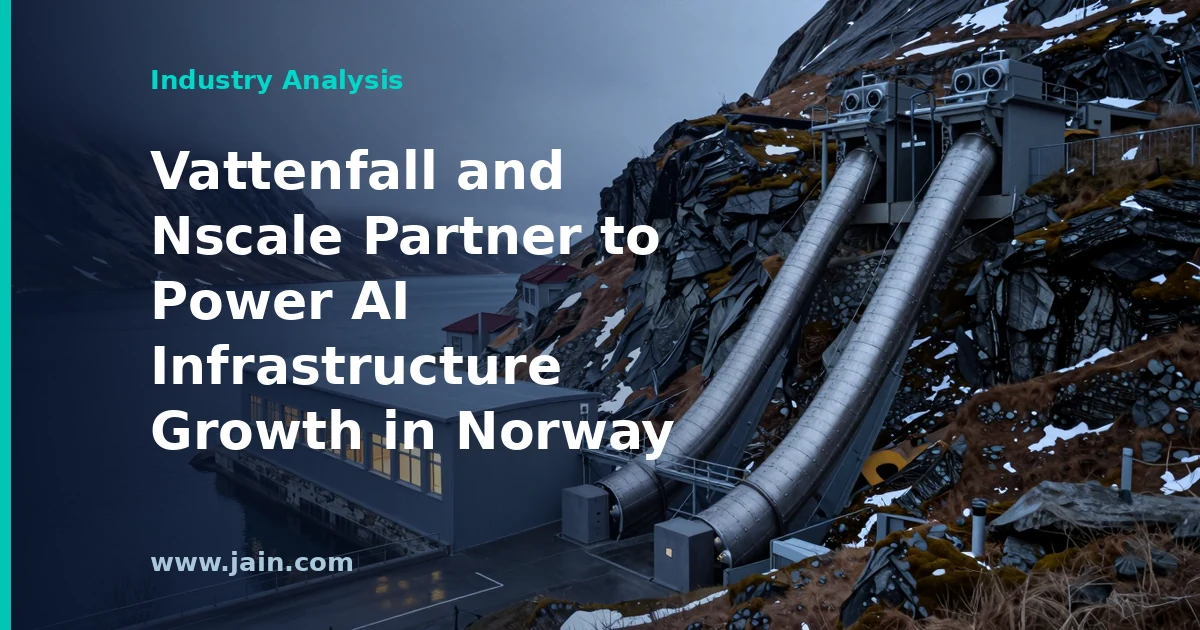 Vattenfall and Nscale Partner to Power AI Infrastructure Growth in Norway