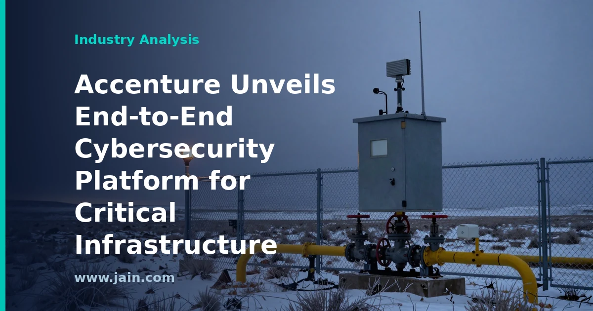Accenture Unveils End-to-End Cybersecurity Platform for Critical Infrastructure