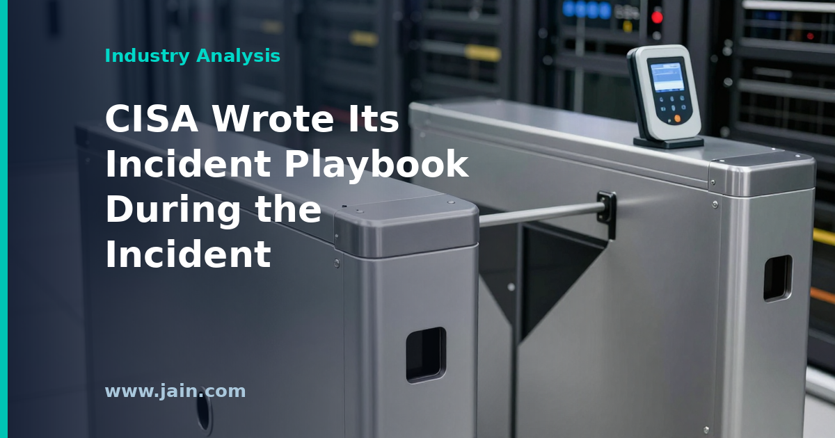 CISA Built Its Incident Playbook Mid-Incident: A Test of National Cyber Readiness