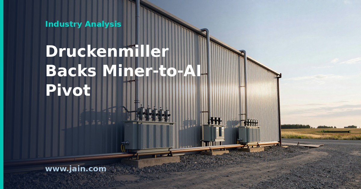 Druckenmiller Buys Hut 8, Riot and Bitdeer: Miner-to-AI Bet