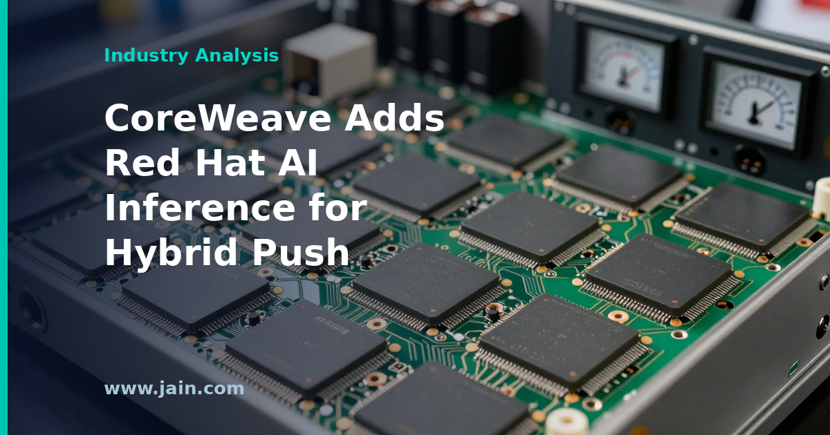 CoreWeave Brings Red Hat AI Inference to CKS, Betting on Hybrid Inference