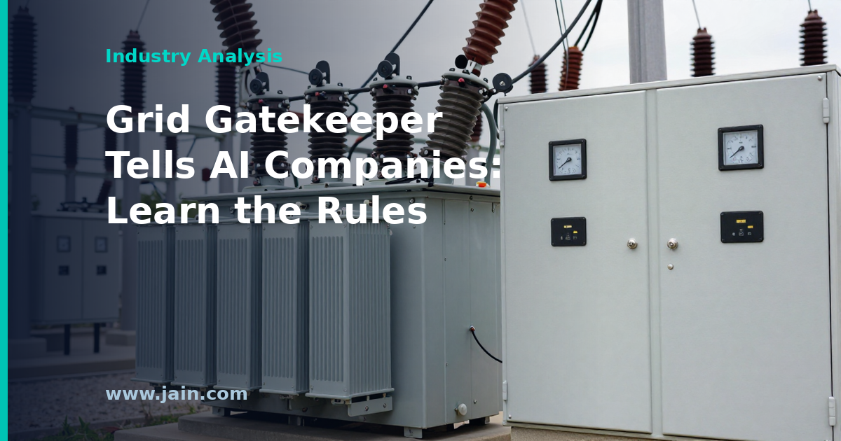 NERC to AI Data Centers: Fast Power Still Has to Follow Grid Rules