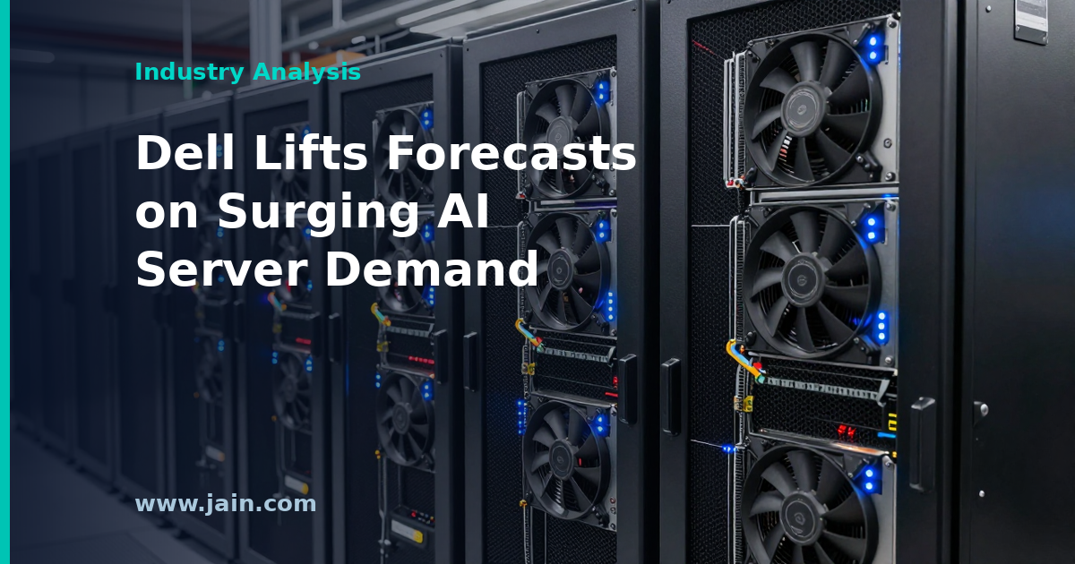 Dell Raises Full-Year Forecasts as AI Data Center Demand Surges