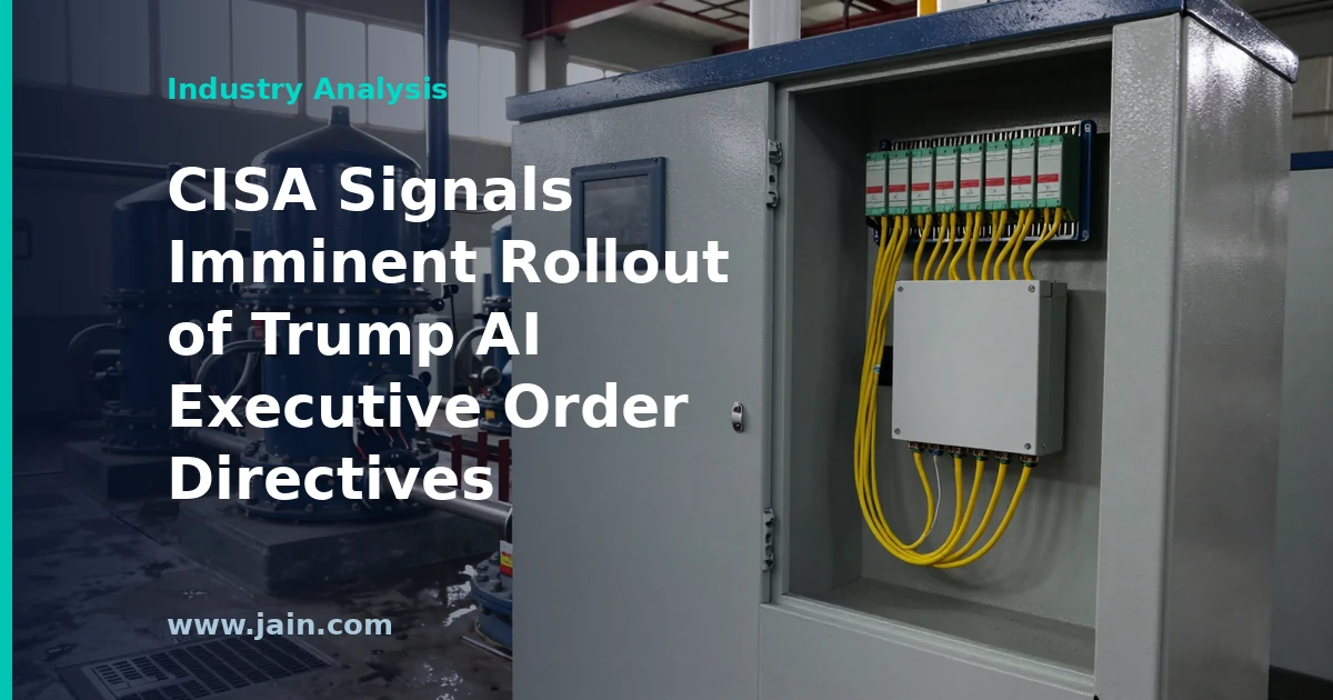 CISA Signals Imminent Rollout of Trump AI Executive Order Directives