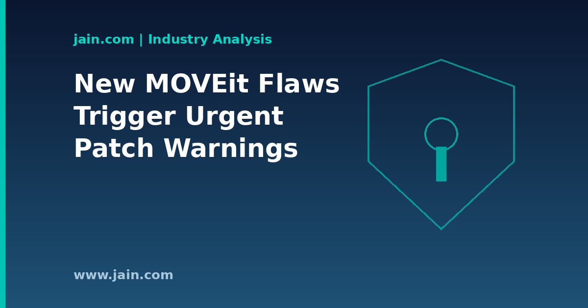 New MOVEit Flaws Spur Urgent Patch Warnings, Echoing the 2023 Breach Wave