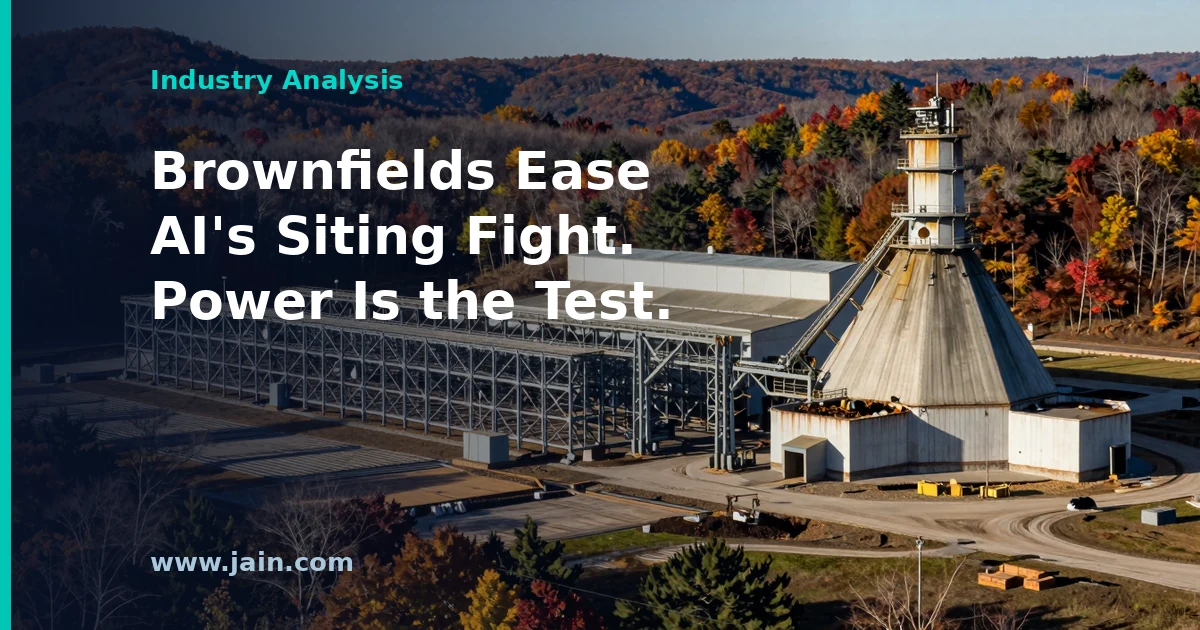 Ohio Site That Once Drew 3% of U.S. Power Shows Why Brownfields Ease AI&rsquo;s Siting Fight