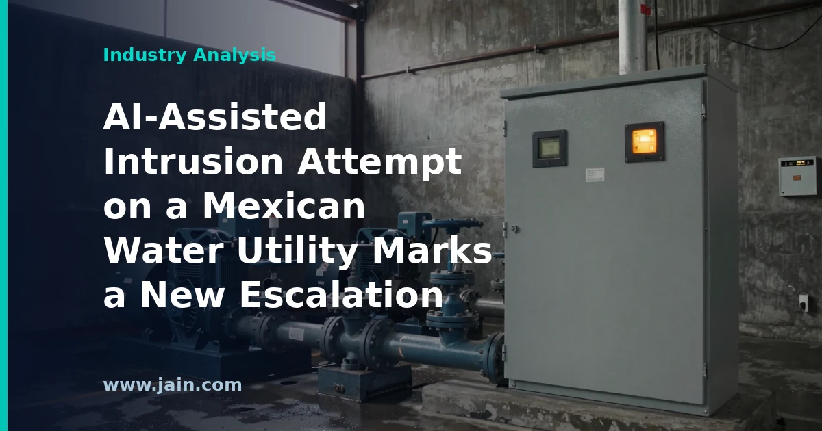 AI-Assisted Intrusion Attempt on a Mexican Water Utility Marks a New Escalation