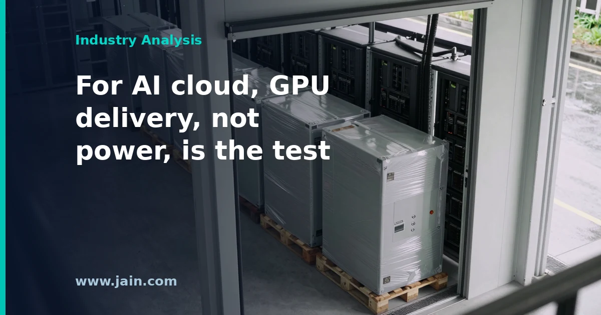 GPU server racks in a Malaysian AI data center, illustrating Bitdeer's $1.7B AI cloud contracts and $2.9B backlog