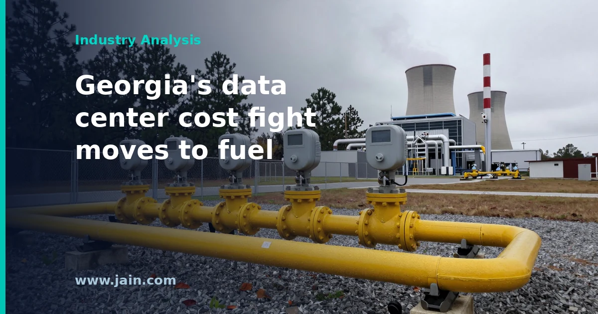 Georgia&rsquo;s 10 GW Data Center Build Shows the Next Who-Pays Fight Is Over Fuel