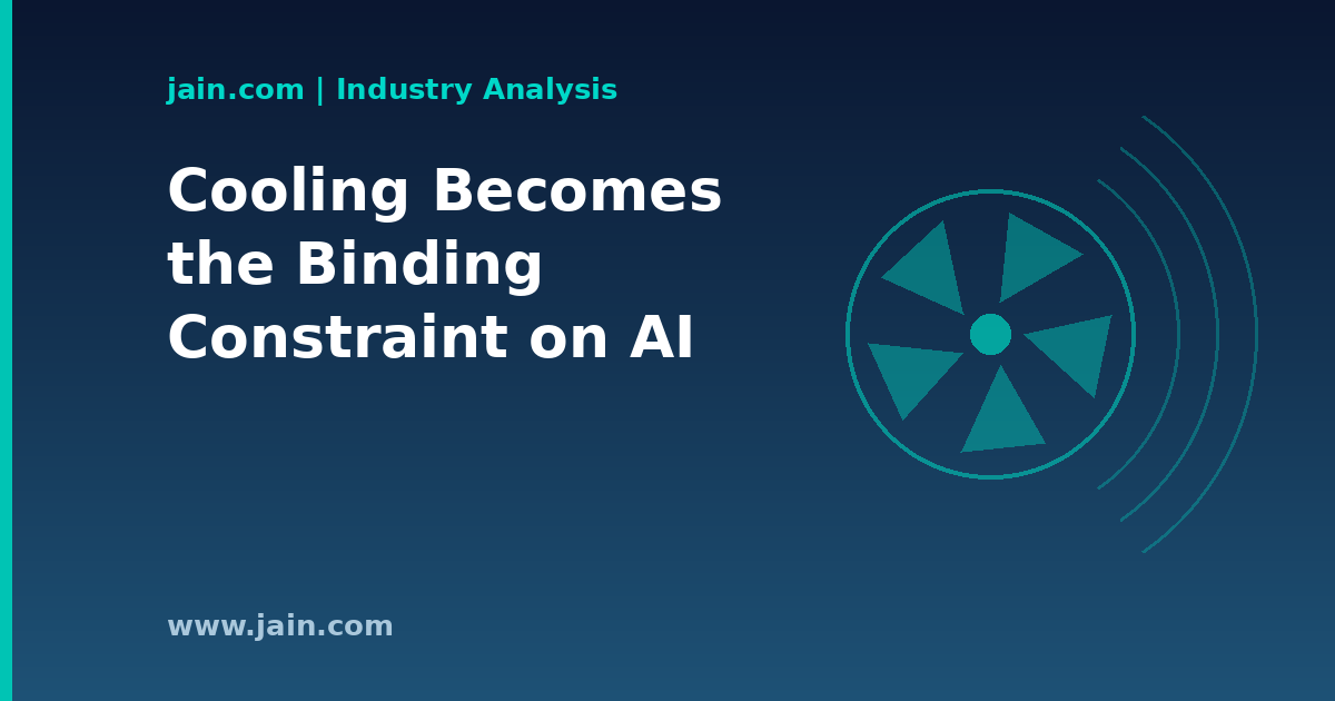 Cooling Struggles to Keep Pace With AI Power Density in Data Centers