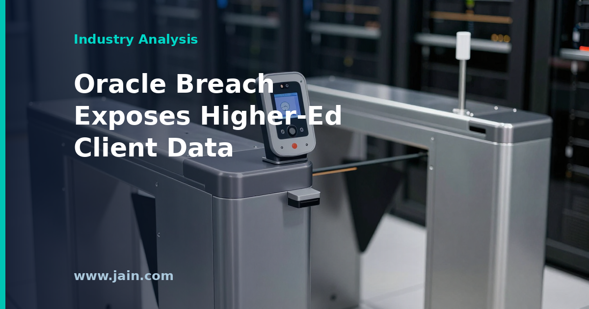 Oracle-Linked Breach Exposes Higher-Ed Client Data: Third-Party Risk in Focus