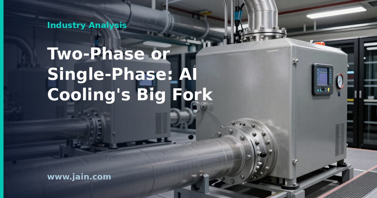 Two-Phase or Single-Phase? The Liquid Cooling Decision Shaping AI Data Centers