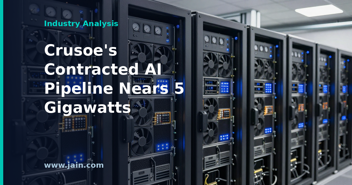 Crusoe’s Contracted AI Infrastructure Pipeline Nears 5 GW