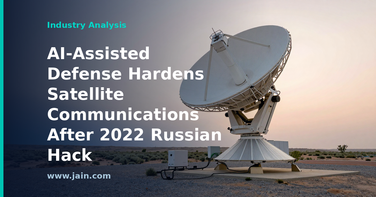 AI-Assisted Defense Hardens Satellite Communications After 2022 Russian Hack