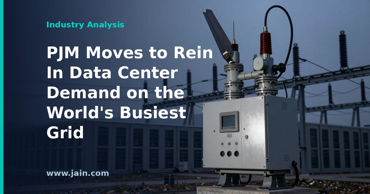 PJM Moves to Rein In Data Center Demand on the World&rsquo;s Busiest Grid