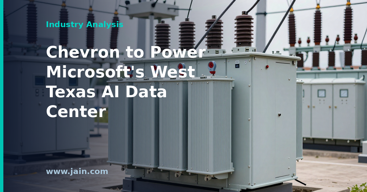Chevron to Power Microsoft&rsquo;s West Texas AI Data Center With Natural Gas