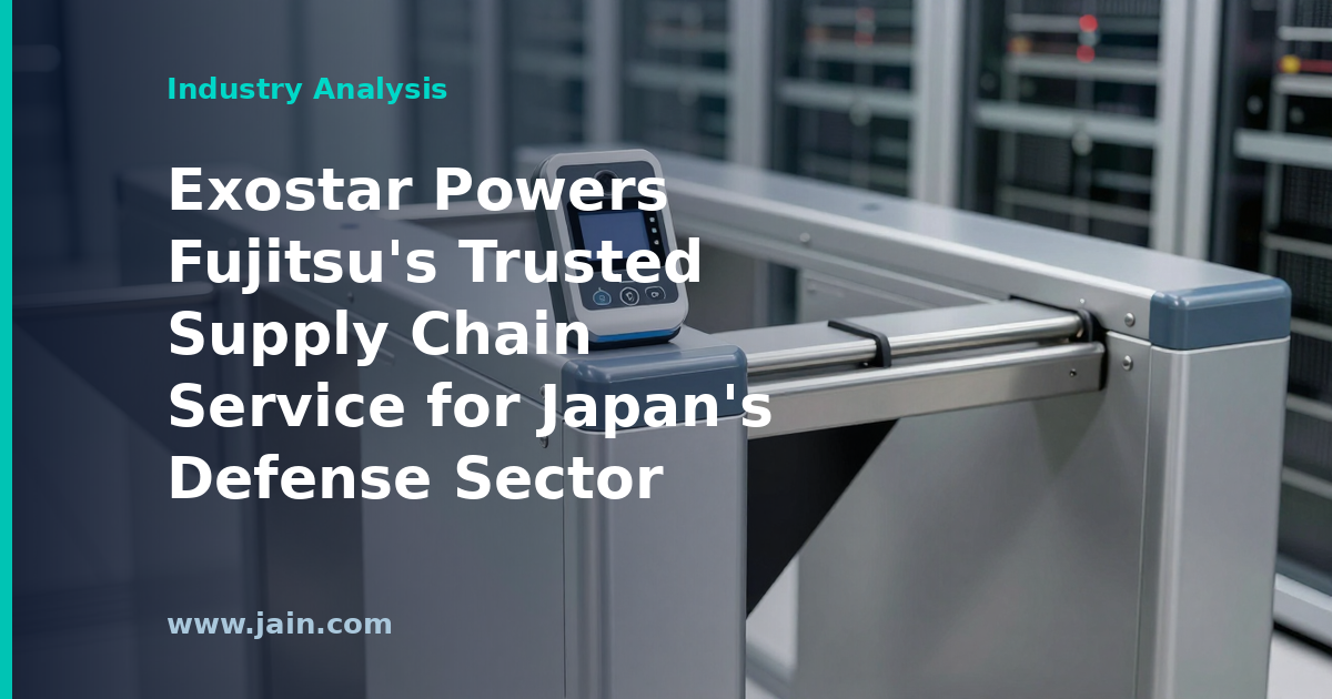 Exostar Powers Fujitsu&rsquo;s Trusted Supply Chain Service for Japan&rsquo;s Defense Sector