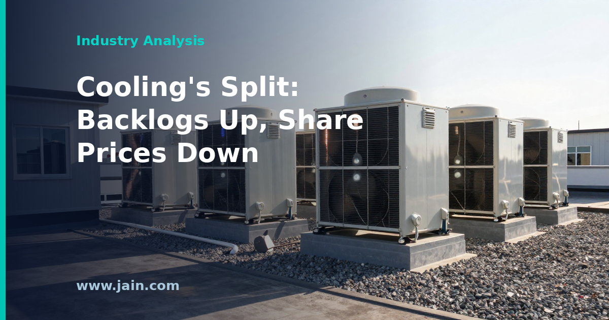 Modine&rsquo;s $4B Backlog vs. Vertiv&rsquo;s 12% Slide: Cooling Splits