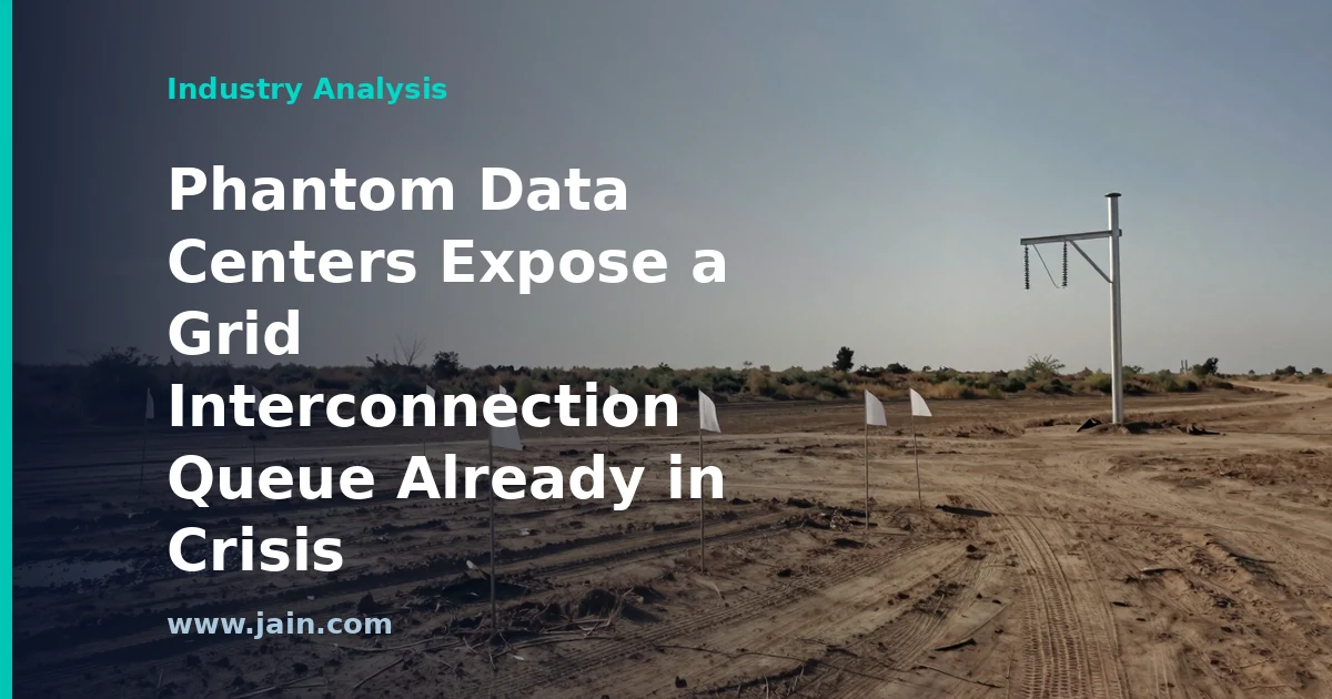 Phantom Data Centers Expose a Grid Interconnection Queue Already in Crisis