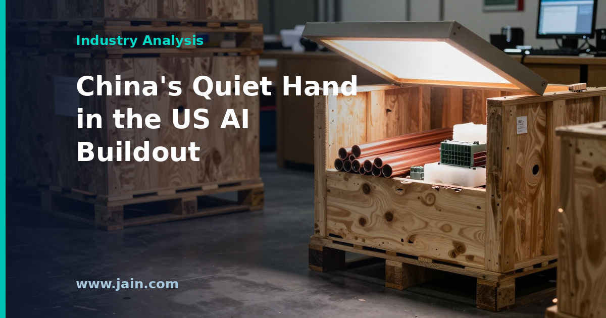 China’s Quiet Role in the US AI Data Center Buildout
