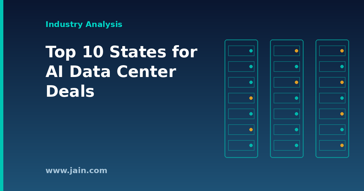 CNBC&rsquo;s Top 10 AI Data Center States: Reading the Ranking