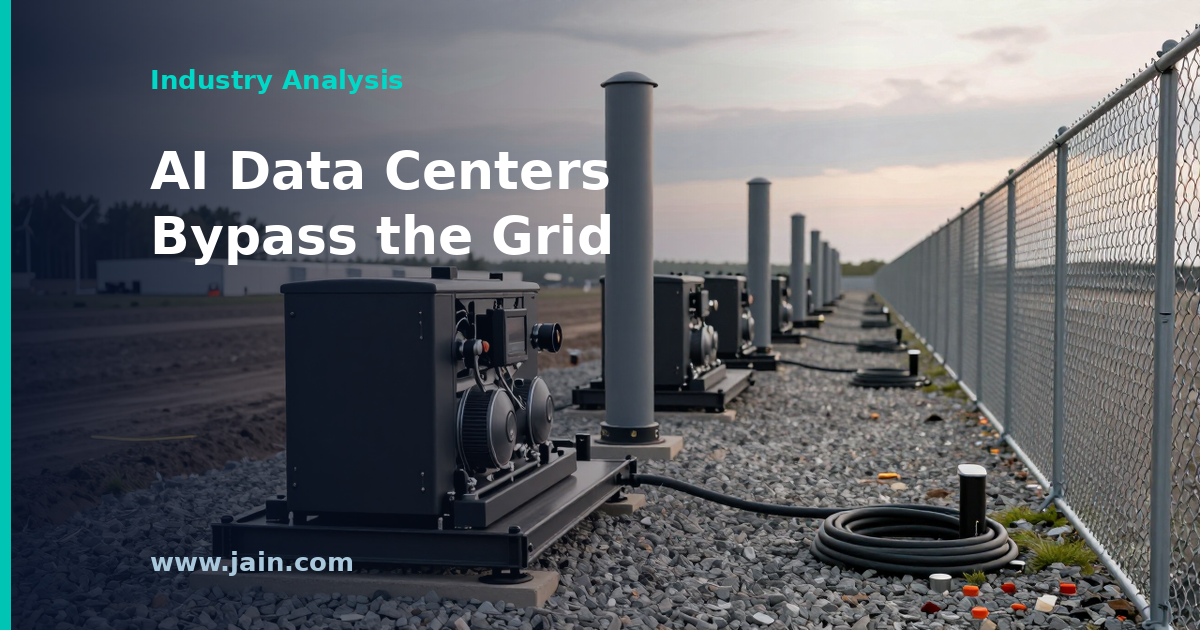 From Backup to Prime: AI Data Centers Bypass the Grid