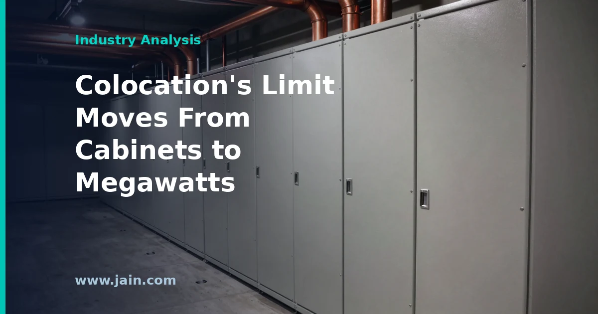 Equinix data center construction and power gear illustrating $5B-$7B annual AI data center buildout